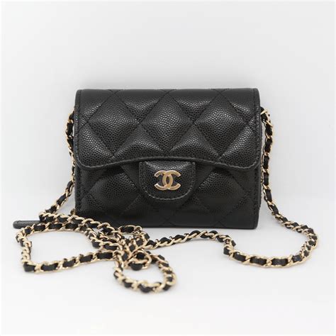 chanel square wallet on chain price|chanel small wallet on chain.